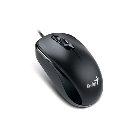 Genius DX-110 Mysz przewodowa, czarna, 1000DPI, PS2