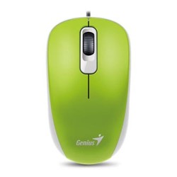 Genius DX-110 Mysz przewodowa, zielona, 1000DPI