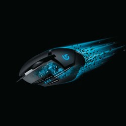 Logitech G402 Hyperion Fury Mysz przewodowa, czarna, 4000DPI