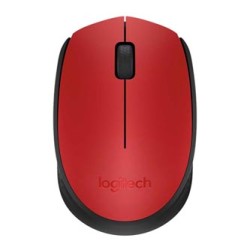 Logitech M171 Mysz bezprzewodowa, czerwona, 1000DPI