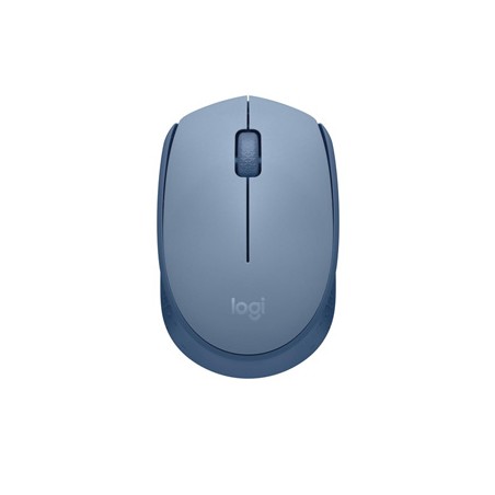 Logitech M171 Mysz bezprzewodowa, niebiesko-szara, 1000DPI