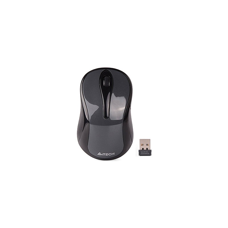 A4Tech G3-280N Mysz bezprzewodowa, szara, 1200DPI