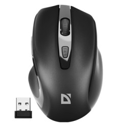 Defender PRIME MB-053 Mysz bezprzewodowa, czarna, 1600DPI