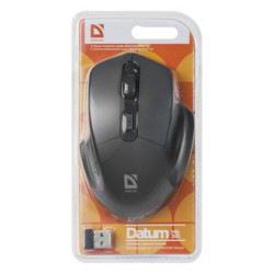 Defender Datum MB-345 Mysz bezprzewodowa, czarna, 1600DPI