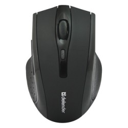 Defender Accura MM-665 Mysz bezprzewodowa, czarna, 1600DPI