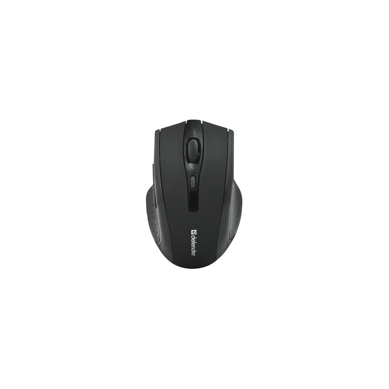Defender Accura MM-665 Mysz bezprzewodowa, czarna, 1600DPI