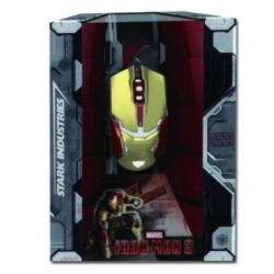 E-blue IRON MAN ARMOR EMS610 Mysz przewodowa, złota, 4000DPI