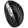 Genius Ergo 8250S Mysz bezprzewodowa, czarno-srebrna, 1600DPI