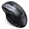 Genius Ergo 8200S Mysz bezprzewodowa, metaliczna szara, 1200DPI