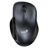 Genius Ergo 8200S Mysz bezprzewodowa, metaliczna szara, 1200DPI