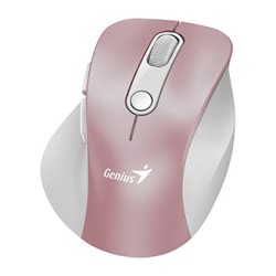 Genius Ergo 9000S Pro Mysz bezprzewodowa, różowa, 2400DPI