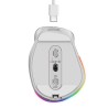 Genius Ergo 9000S Pro Mysz bezprzewodowa, srebrna, 2400DPI