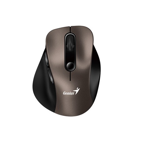 Genius Ergo 9000S Mysz bezprzewodowa, tytan, 2400DPI