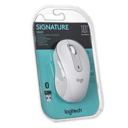 Logitech M650 Mysz bezprzewodowa, biała, 2000DPI