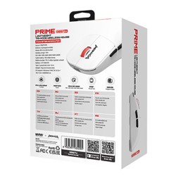 Marvo MONKA PRIME Mysz biała, 26000DPI, Tri-Mode
