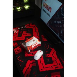 Marvo NIRO 60 Mysz biała, 12000DPI, Tri-Mode