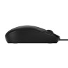 HP 125 Wired Mouse Mysz przewodowa, czarna, 1200DPI
