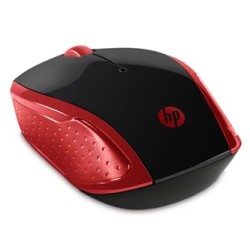 HP 200 Red Mysz bezprzewodowa, czerwona, 1000DPI