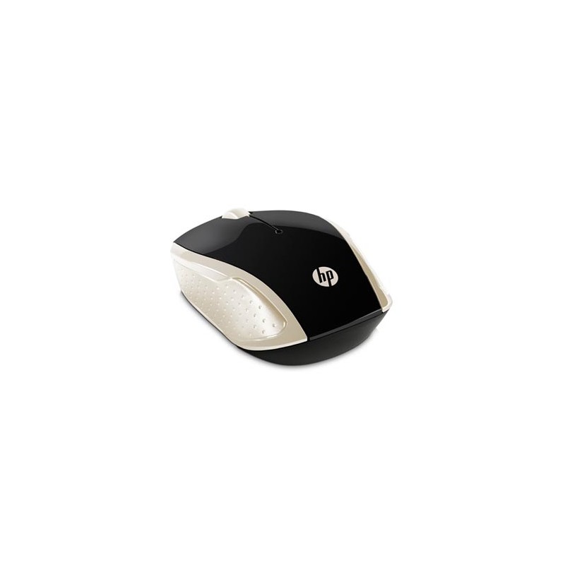 HP 200 Gold Mysz bezprzewodowa, złota, 1000DPI