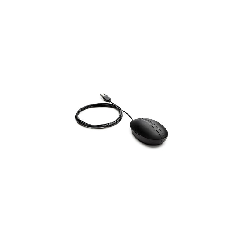 HP 320M Wired Mouse Mysz przewodowa, czarna, 1200DPI