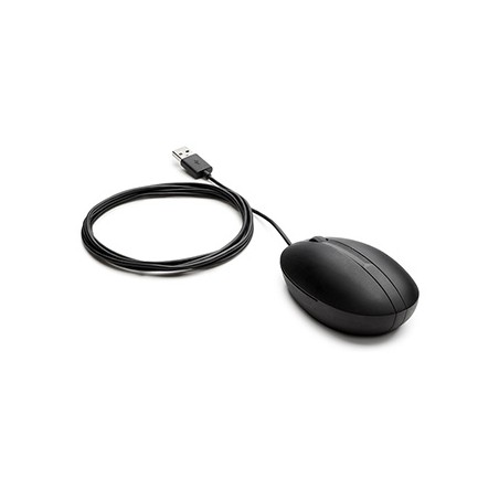 HP 320M Wired Mouse Mysz przewodowa, czarna, 1200DPI