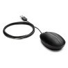 HP 320M Wired Mouse Mysz przewodowa, czarna, 1200DPI