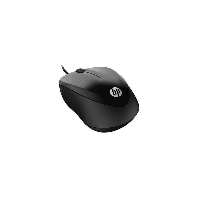 HP USB Travel Mouse Mysz przewodowa, czarna, 1000DPI