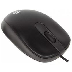 HP USB Travel Mouse Mysz przewodowa, czarna, 1000DPI