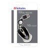 Verbatim Go Mini 49020 Mysz przewodowa, czarna, 1000DPI