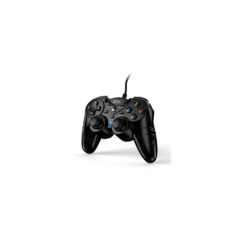 Gamepad Genius GX Gaming GX-17UV, 17przycisk, USB/PS3, czarny