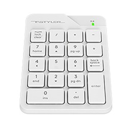 A4Tech FStyler FGK21C klawiatura numeryczna bezprzewodowa biała