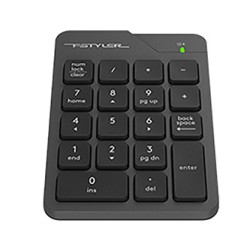 A4Tech FStyler FGK21C klawiatura numeryczna bezprzewodowa szara