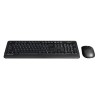 A4Tech FG1012S Zestaw klawiatur CZ, czarna z myszą optyczną bezprzewodową, 2.4 [Ghz]