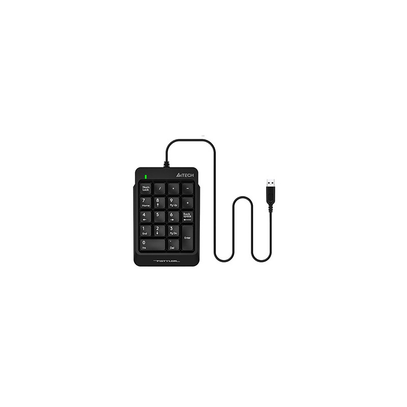 A4Tech FStyler FK13P klawiatura numeryczna przewodowa (USB) czarna