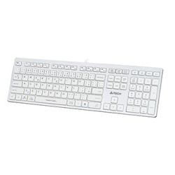 A4Tech FX50 Klawiatura przewodowa (USB) CZ, biała