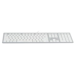 A4Tech FX50 Klawiatura przewodowa (USB) CZ, biała