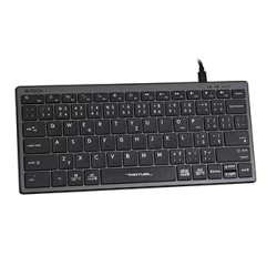 A4Tech FX51 Klawiatura przewodowa (USB) CZ, szara