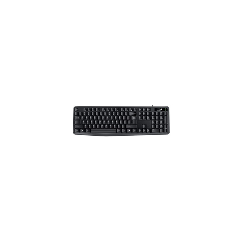 Genius KB-117 COPILOT klawiatura przewodowa (USB) CZ/SK, czarna