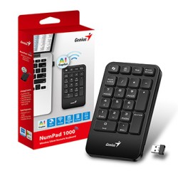 Genius NumPad 1000 COPILOT klawiatura numeryczna bezprzewodowa czarna