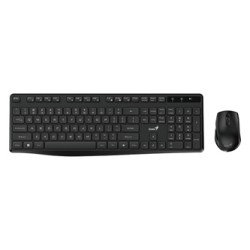 Genius KM-8206S COPILOT zestaw klawiatura bezprzewodowa CZ/SK, czarna klasyczna, 2.4 [Ghz]
