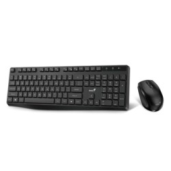 Genius KM-8206S COPILOT zestaw klawiatura bezprzewodowa CZ/SK, czarna klasyczna, 2.4 [Ghz]