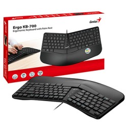 Genius Ergo KB-700 Copilot klawiatura przewodowa (USB) CZ/SK, czarna