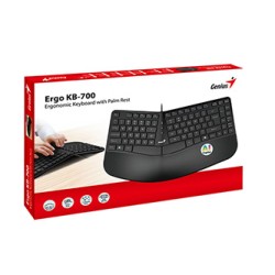 Genius Ergo KB-700 Copilot klawiatura przewodowa (USB) CZ/SK, czarna