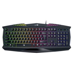 Genius GX GAMING Scorpion K220 klawiatura przewodowa (USB) CZ/SK, czarna