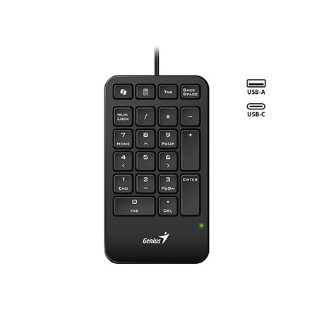 Genius NumPad 125 Copilot klawiatura numeryczna przewodowa czarna