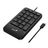 Genius NumPad 125 Copilot klawiatura numeryczna przewodowa czarna