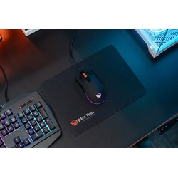 Meetion C490 zestaw klawiatura przewodowa (USB) US, czarna mysz dla gracza, podkładka, klawiatura