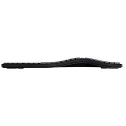 Powerton ERGO LANA Klawiatura ergonomiczna przewodowa (USB) US, czarna