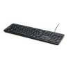 Powerton LIFE SLIM Klawiatura przewodowa (USB) CZ/SK, czarna