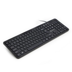 Powerton LIFE SLIM Klawiatura przewodowa (USB) US, czarna